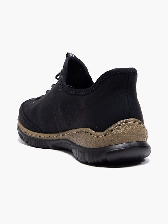 rieker slip-on entrenador negro deichmann