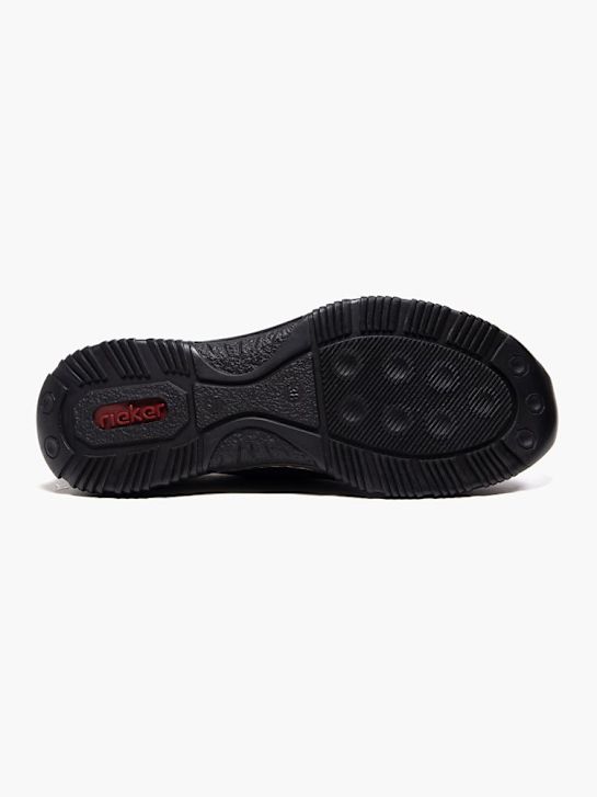 rieker slip-on entrenador negro deichmann