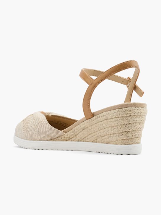 graceland de tacón de la sandalia beige deichmann