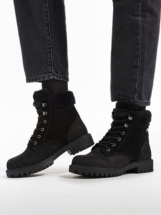 landrover cordones de arranque negro deichmann