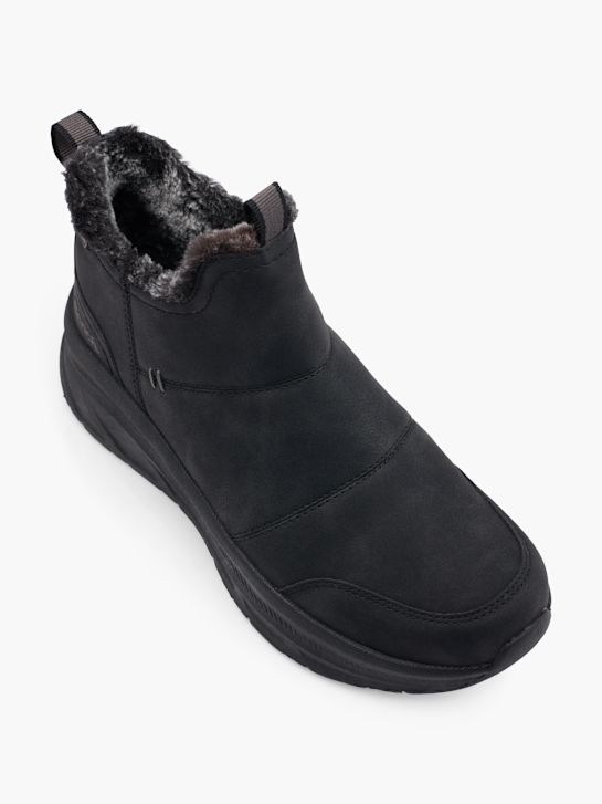 banco de botas de invierno negro deichmann