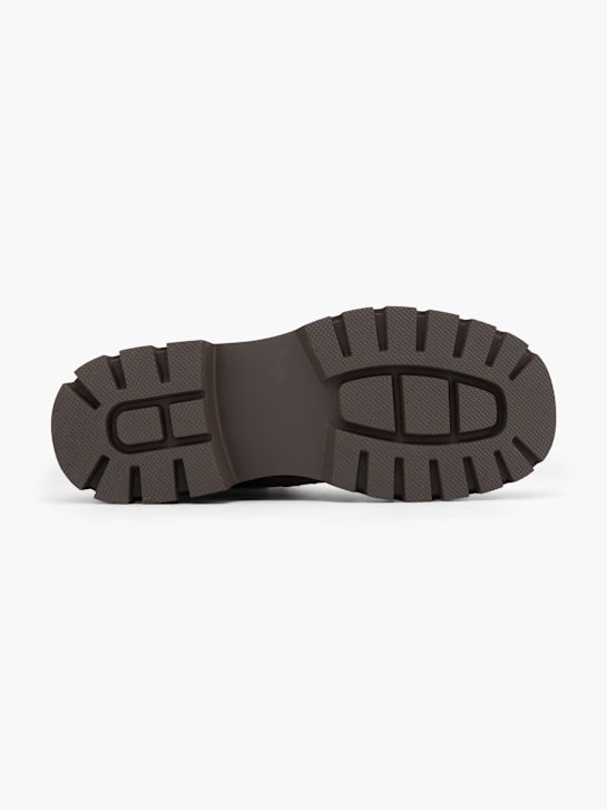 pasarela de cordones de arranque taupe deichmann