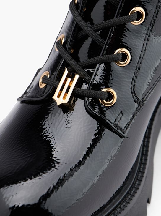 wicked cordones de arranque negro deichmann