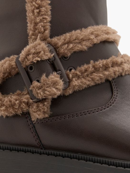 pasarela botas de invierno marrón deichmann