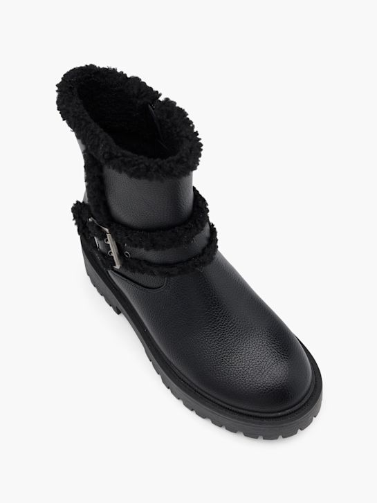 pasarela de invierno de arranque negro deichmann