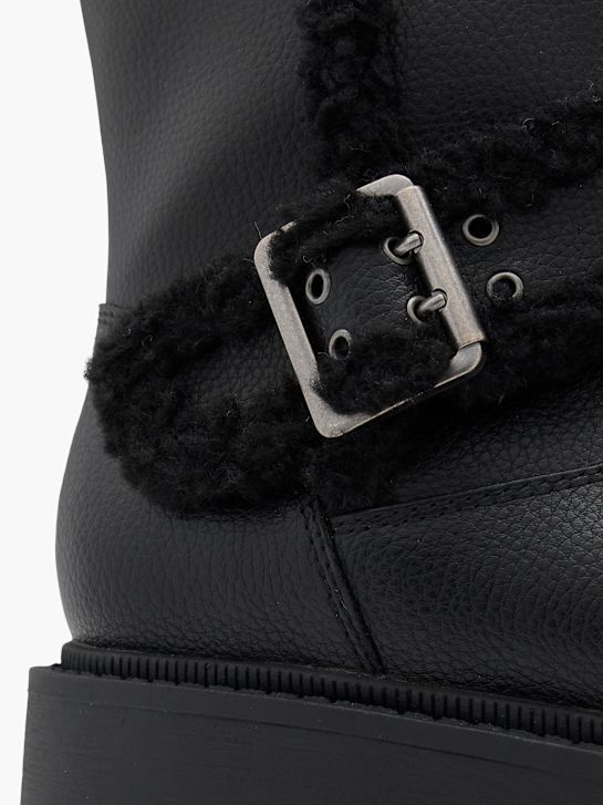 pasarela de invierno de arranque negro deichmann